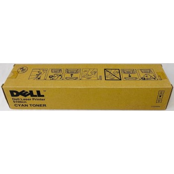 DELL 593-10051 GG579 CT200544 TONER ORIGINALE CIANO DELL 5100CN [A BOX]