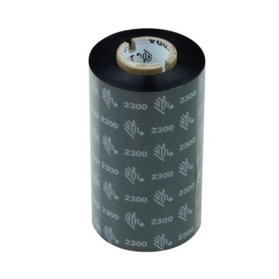 ZEBRA 2300 02300BK11045 110mm x 450mt 1pz RIBBON NASTRO RESINA 220Xi/220Xi4