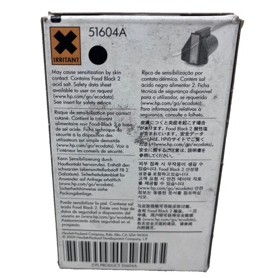 HP 51604A CARTUCCIA INKJET ORIGINALE NERO PER HP THINKJET