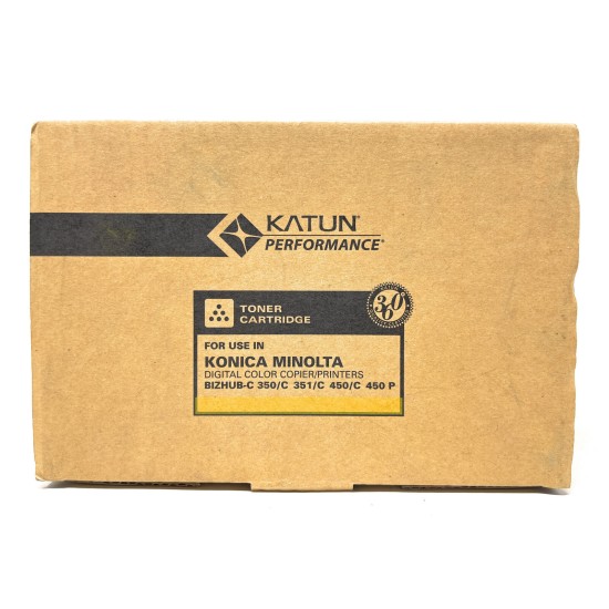 KATUN TONER COMPATIBILE GIALLO 4053-503 TN310Y PER BIZHUB C350/C351/C450/C450P