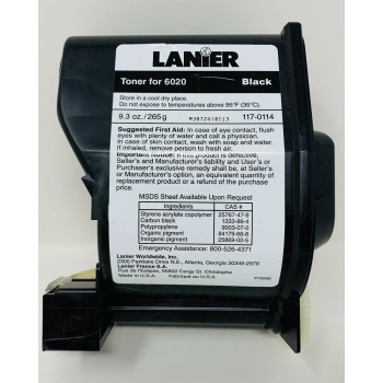 LANIER 117-0114 1170114 TONER ORIGINALE NERO PER LANIER 6020 LANIER 117-0114 1170114 TONER ORIGINALE NERO PER LANIER 6020