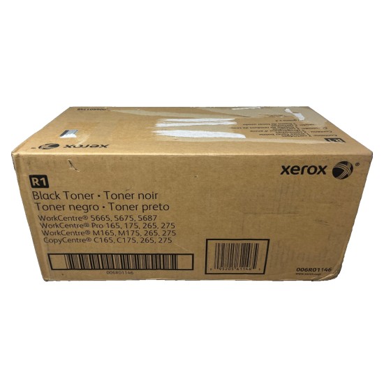 XEROX 006R01146 6R1146 2X TONER ORIGINALE NERO WORKCENTRE 5655/5675 + VASCHETTA XEROX 006R01146 6R1146 2X TONER ORIGINALE NERO WORKCENTRE 5655/5675 + VASCHETTA