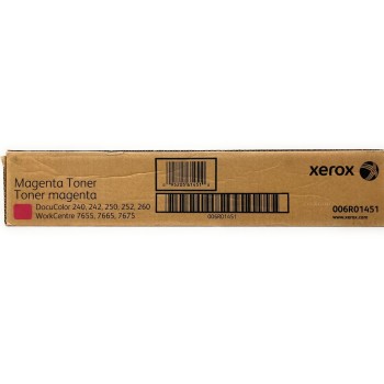 XEROX 006R01451 TONER ORIGINALE MAGENTA DOCUCOLOR 240 WORKCENTRE 7655 [A BOX]