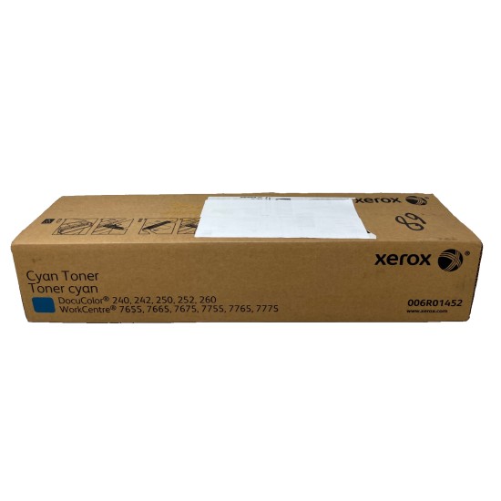 XEROX 006R01452 TONER ORIGINALE CIANO DOCUCOLOR 240 WORKCENTRE 7655 [A BOX]