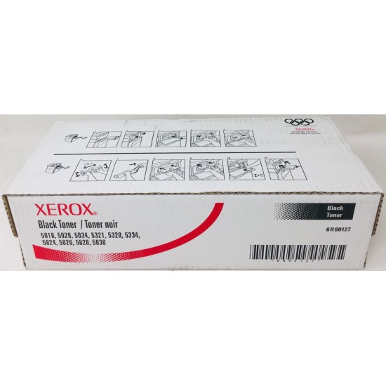 XEROX 6R90127 006R90127 TONER ORIGINALE NERO 5018/5028/5321/5334/5328/5828/5830 XEROX 6R90127 006R90127 TONER ORIGINALE NERO 5018/5028/5321/5334/5328/5828/5830