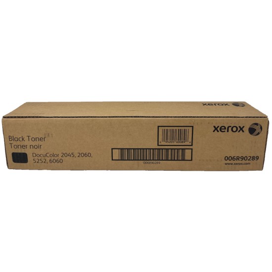 XEROX 006R90289 TONER ORIGINALE NERO DOCUCOLOR 2045/2060/5252/6060 [A BOX]