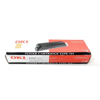 OKI 01074705 TONER ORIGINALE NERO TYPE 5H PER OKIFAX 5750/5780 [B BOX]