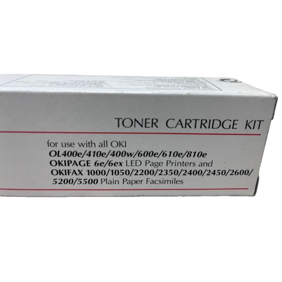 OKI 01107401 TONER ORIGINALE NERO TYPE 2 OKIFAX 1000/OL400e/OKIPAGE 6e [B BOX]