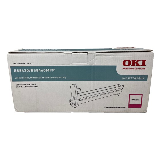 OKI 01247402 DRUM TAMBURO ORIGINALE MAGENTA ES8430/ES8451 MFP/ES8460 MFP [A BOX]