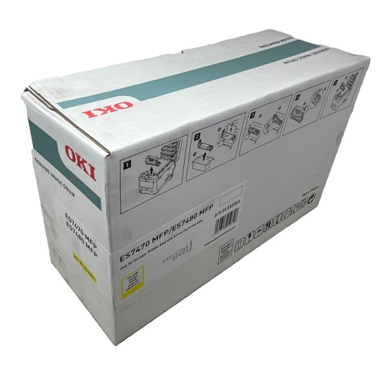OKI 01333301 DRUM TAMBURO ORIGINALE GIALLO PER ES7470 MFP/ES 7480 [A BOX]