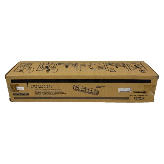 XEROX 016200400 TONER ORIGINALE NERO PER PHASER 6200 [A BOX]