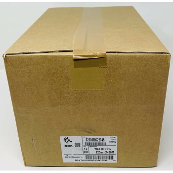 ZEBRA 2300 02300BK22045 220mm x 450mt 12pz RIBBON NASTRO RESINA 220Xi/220Xi4