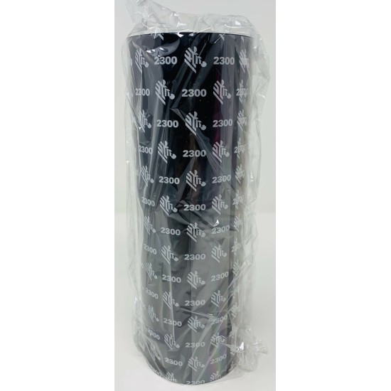 ZEBRA 2300 02300BK22045 220mm x 450mt 12pz RIBBON NASTRO RESINA 220Xi/220Xi4