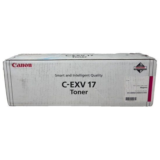 CANON 0260B002 C-EXV17 M TONER ORIGINALE MAGENTA PER IR C4080i/C4580i [A BOX]