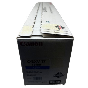 CANON 0261B002 C-EXV17 C TONER ORIGINALE CIANO PER IR C4080i/C4580i [OPEN BOX]