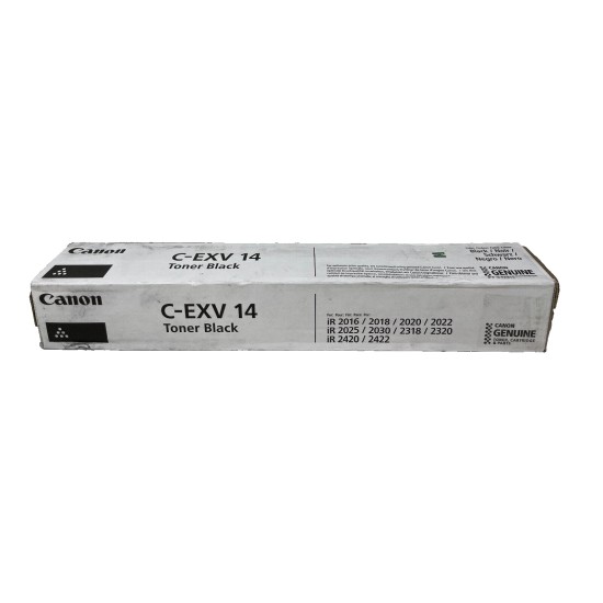 CANON 0384B006 C-EXV14 TONER ORIGINALE NERO iR 2016/iR 2020/iR 2016i [OPEN BOX]