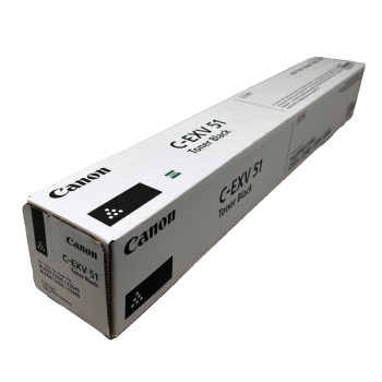 CANON C-EXV51 C-EXV51BK 0481C002 ORIGINALE NERO iR ADV C5535/C5550/C5560 [A BOX]