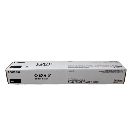 CANON C-EXV51 C-EXV51BK 0481C002 ORIGINALE NERO iR ADV C5535/C5550/C5560 [A BOX]