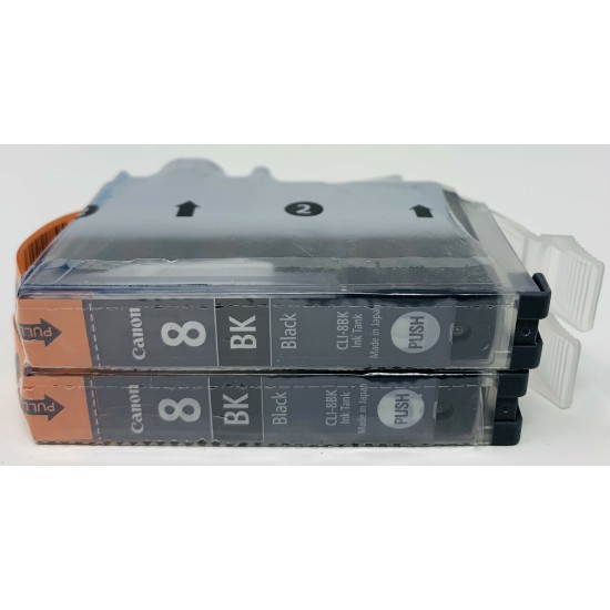 CANON CLI-8BK 0620B001 CARTUCCIA ORIGINALE NERO IP4200/MP610/MP810/MP970 X 2PZ