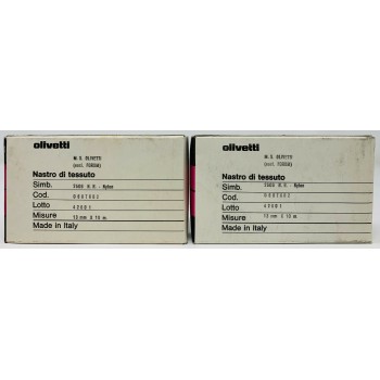 OLIVETTI 0667682 CARTUCCIA NASTRO ORIGINALE NERO PER