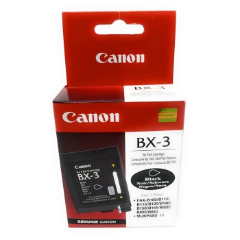CANON 0884A002 BX-3 CARTUCCIA ORIGINALE NERO PER FAX B110/B120/B140/B150/B550 [A BOX]