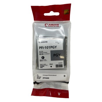 CANON 0893B001 PFI-101PGY CARTUCCIA ORIGINALE GRIGIO PER iPF5000 [A BOX]