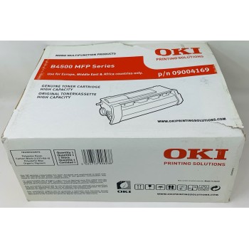OKI 09004169 TONER ORIGINALE NERO PER OKI B4500 MFP SERIES (12.000 PG)