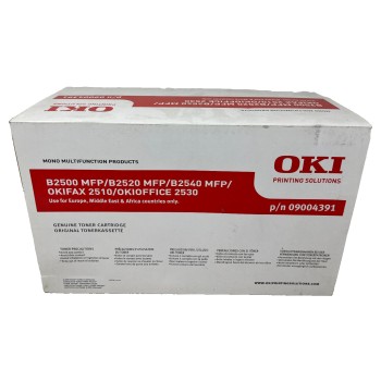 OKI 09004391 TONER ORIGINALE B2500/B2520 MFP/B2540/OKIFAX 2510/2530 [A BOX]