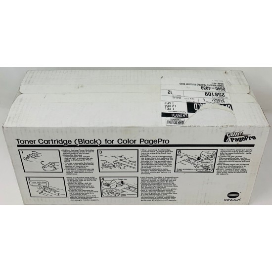 KONICA MINOLTA 0940-403 TONER ORIGINALE NERO PER COLOR PAGEPRO