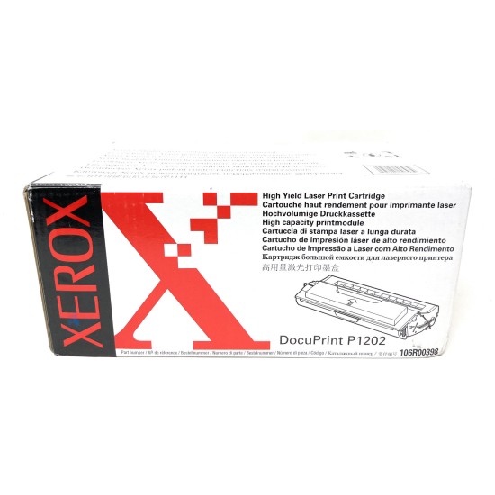 XEROX 106R00398 TONER ORIGINALE NERO PER DOCUPRINT P1202 [A BOX]