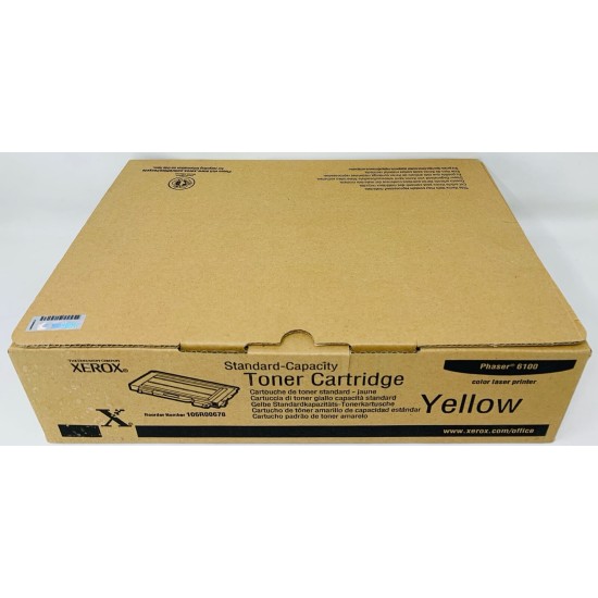 XEROX 106R00678 TONER ORIGINALE GIALLO PER XEROX PHASER 6100 [A BOX]