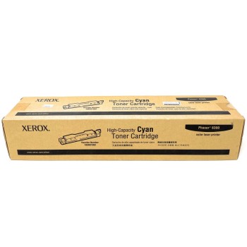 XEROX 106R01082 TONER ORIGINALE CIANO ALTA CAPACITA' PER PHASER 6300 [A BOX]