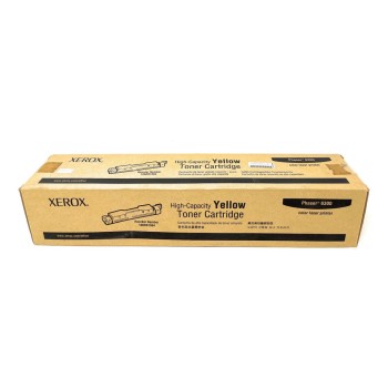 XEROX 106R01084 TONER ORIGINALE GIALLO ALTA CAPACITA' PER PHASER 6300 [A BOX]