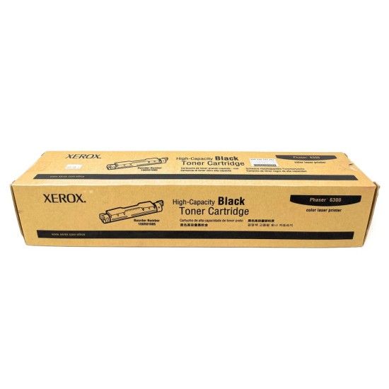 XEROX 106R01085 TONER ORIGINALE NERO PER PHASER 6300 7.000PG [A BOX]