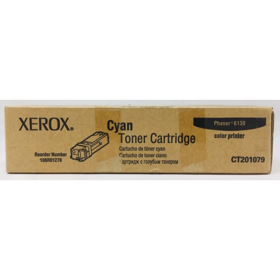XEROX 106R01278 CT201079 TONER ORIGINALE CIANO PER XEROX PHASER 6130 [A BOX]