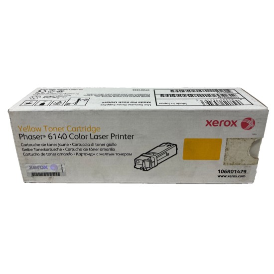 XEROX 106R01479 CT201355 TONER ORIGINALE GIALLO PER PHASER 6140 [A BOX]