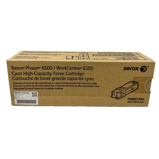 XEROX 106R01595 TONER ORIGINALE MAGENTA PER PHASER 6500/WORKCENTRE 6505 [A BOX]