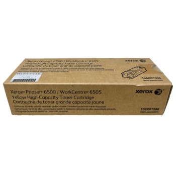 XEROX 106R01596 TONER ORIGINALE GIALLO PER PHASER 6500/WORKCENTRE 6505 [A BOX]
