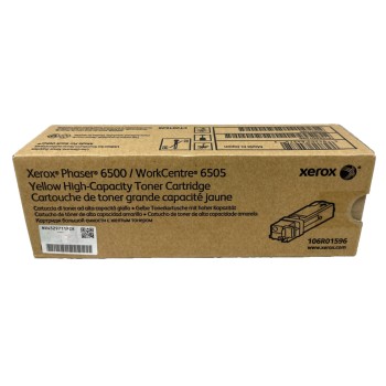 XEROX 106R01596 TONER ORIGINALE GIALLO PER PHASER 6500/WORKCENTRE 6505 [A BOX]
