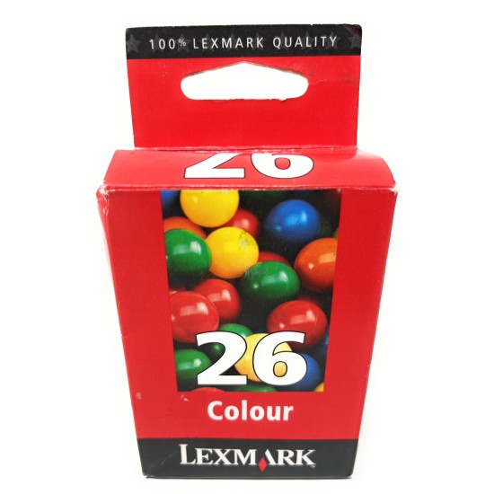 LEXMARK 10N0026E 26 CARTUCCIA ORIGINALE COLORE X74/X75/X1100/X1200/X2200/Z13/Z23