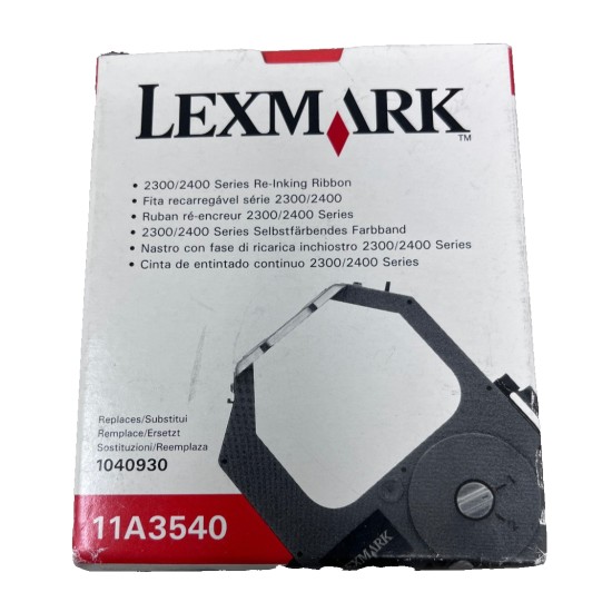 LEXMARK 11A3540 3070166 NASTRO ORIGINALE NERO PER 2480/2490/2580/2590 [B BOX]