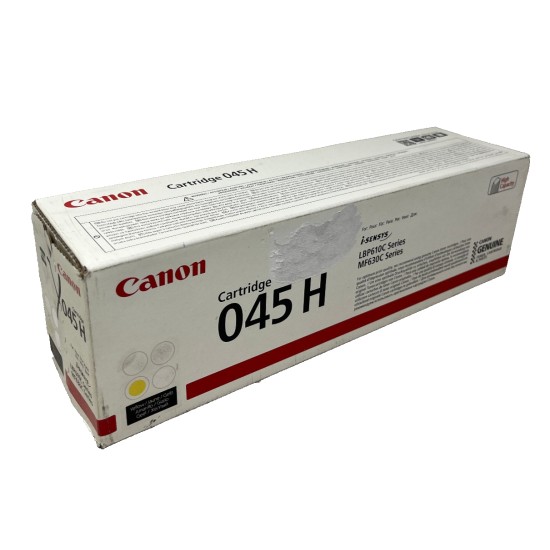 CANON 045H 1243C002 TONER ORIGINALE GIALLO PER iSENSYS LBP610C/MF630C [B BOX]