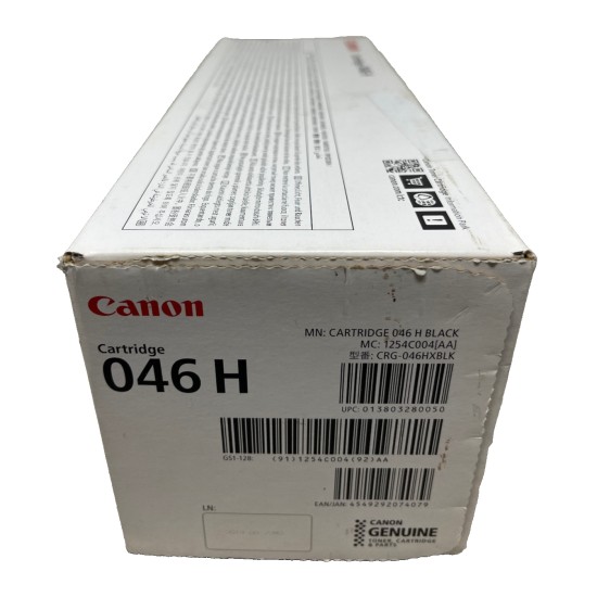 CANON 1254C004 046H TONER ORIGINALE NERO iSENSYS LBP654Cdw/MF735Cdw [C BOX]