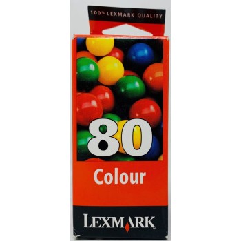 LEXMARK 12A1980E 80 CARTUCCIA ORIGINALE COLORE 3200/5000/5700/7000/45/Z11/Z31 LEXMARK 12A1980E 80 CARTUCCIA ORIGINALE COLORE 3200/5000/5700/7000/45/Z11/Z31
