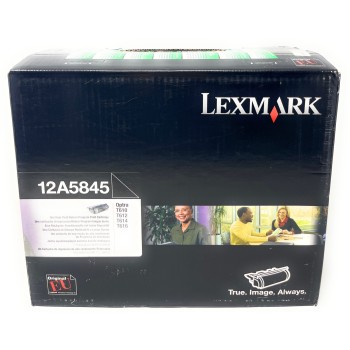 LEXMARK 12A5845 TONER ORIGINALE NERO OPTRA T610/T612/T614/T616 25K [A BOX]