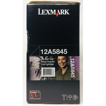 LEXMARK 12A5845 TONER ORIGINALE NERO OPTRA T610/T612/T614/T616 25K [A BOX]