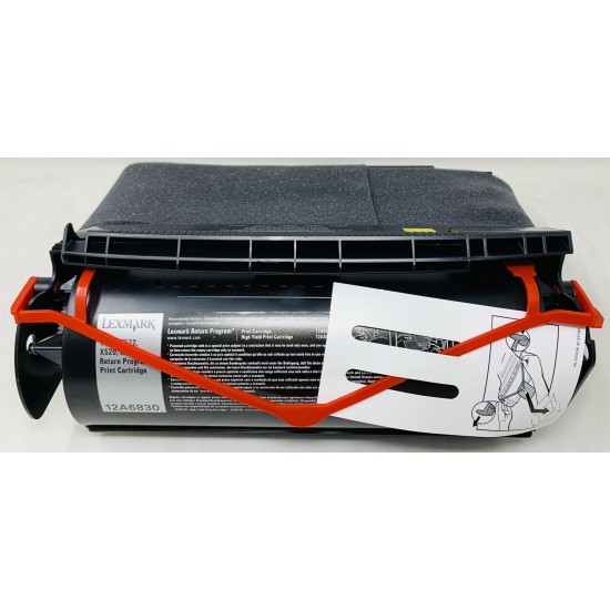 LEXMARK 12A6830 TONER ORIGINALE LEXMARK OPTRA T520/T522/X520/522 7.5K [NO BOX]