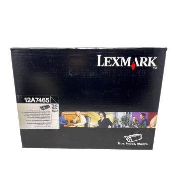 LEXMARK 12A7465 TONER ORIGINALE LEXMARK T630/T632/T634/X630/X632/X634 [A BOX]