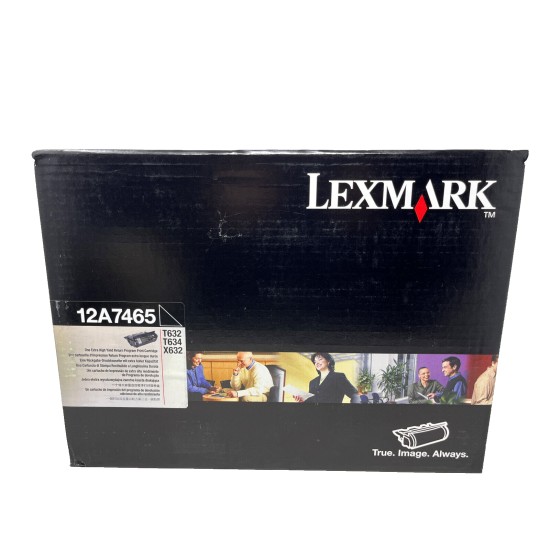 LEXMARK 12A7465 TONER ORIGINALE LEXMARK T630/T632/T634/X630/X632/X634 [A BOX]