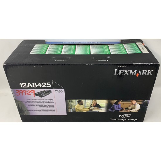 LEXMARK 12A8425 TONER ORIGINALE NERO LEXMARK OPTRA T430/T430D/T430DN (12.000PG) LEXMARK 12A8425 TONER ORIGINALE NERO LEXMARK OPTRA T430/T430D/T430DN (12.000PG)